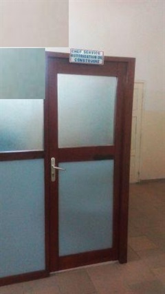 Bureau du chef service des autorisations de construire